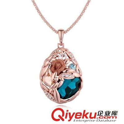 2014新款精品毛衣鏈 奧地利水晶麥穗長款項鏈，工廠直銷的時尚之選